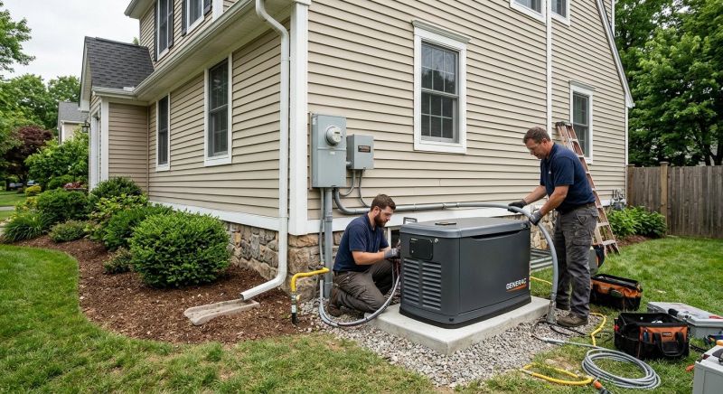 Home Generator Installation in Alpharetta, GA