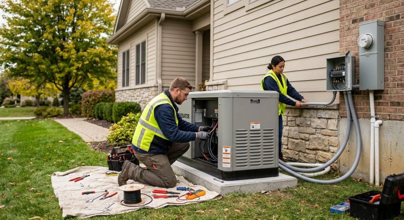 Gas Generator Installation in Alpharetta, GA