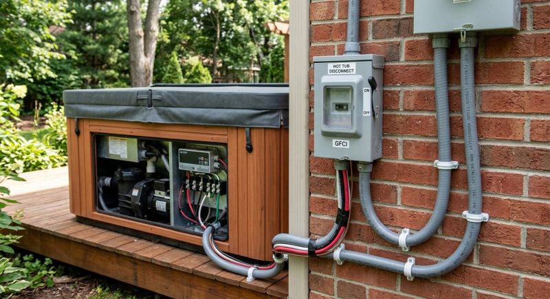 Hot Tub Electrical Wiring in Heber City, UT