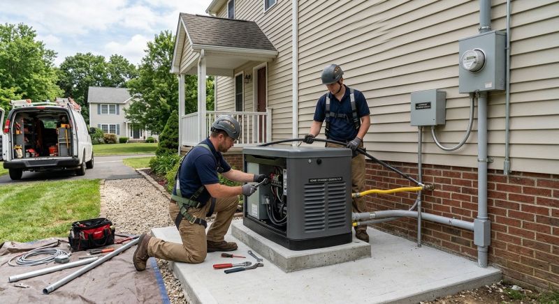 Standby Generator Installation in Conroe, TX